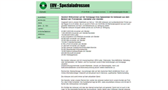 Desktop Screenshot of edv-spezialadressen.de